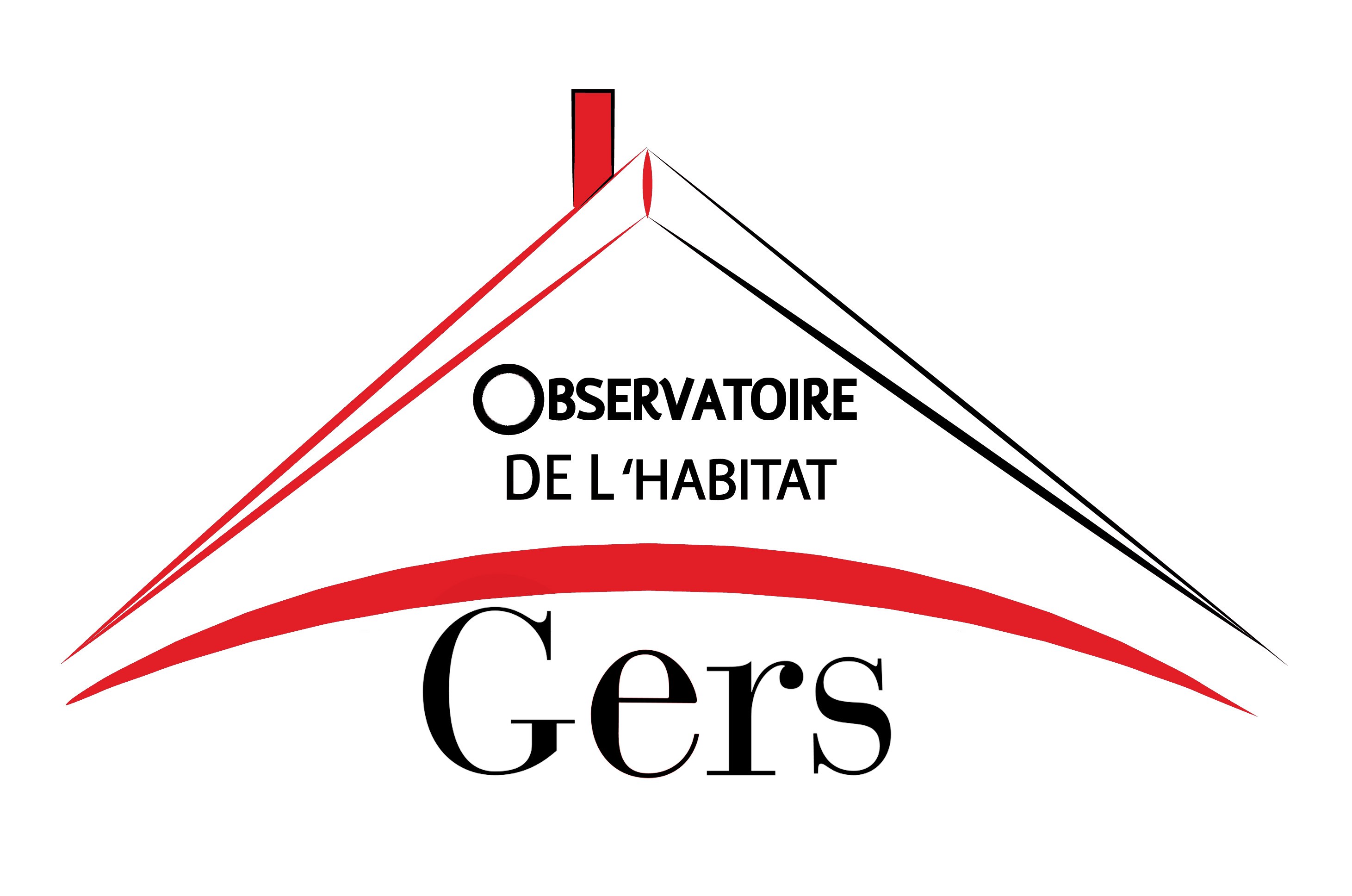 Logo de l'Oservatoire de l'Habitat du Gers